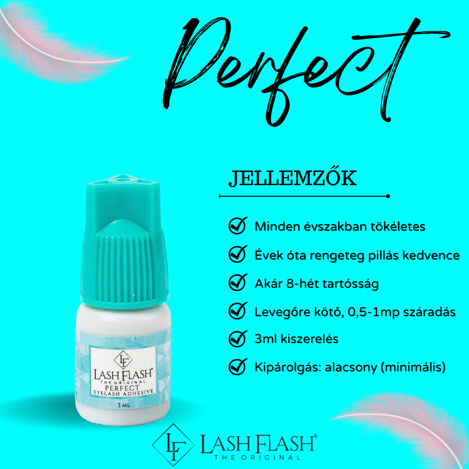 Lash Flash Perfect műszempilla ragasztó 3ml